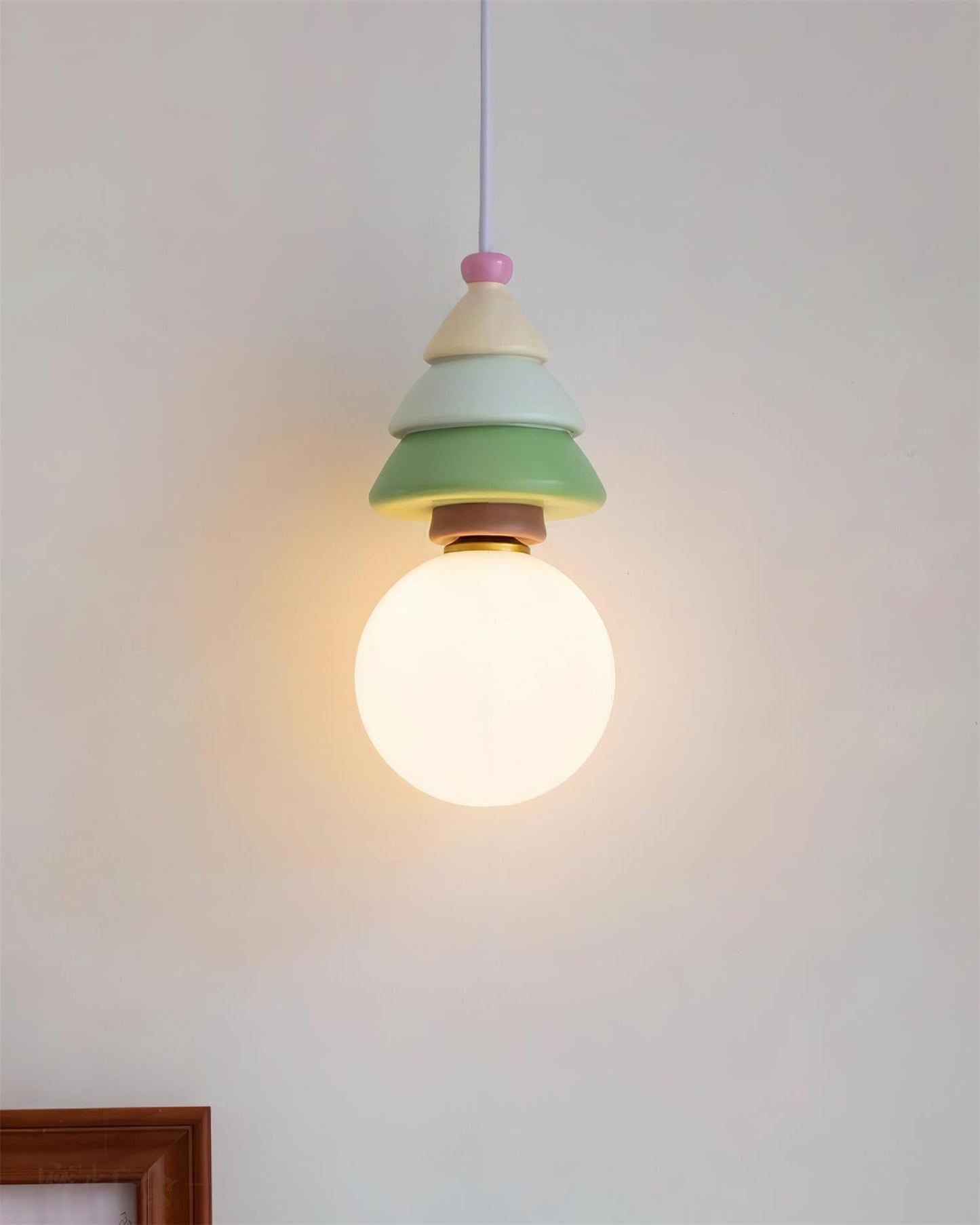 Cute Christmas Tree Pendant Lamp