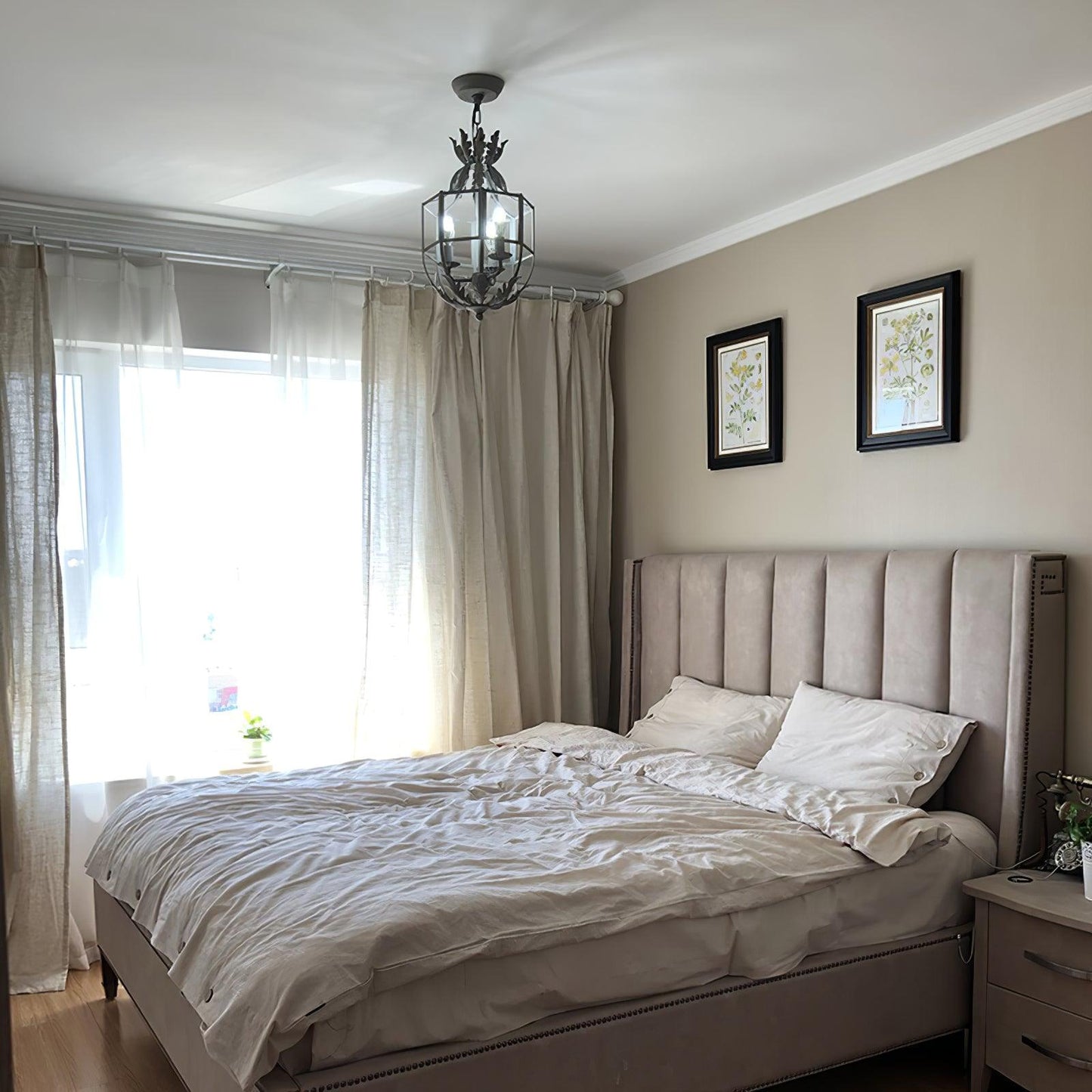 French Country Birdcage Chandelier