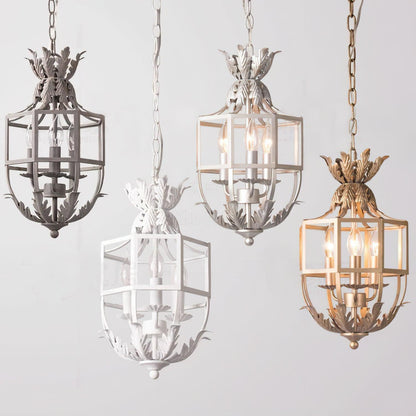 French Country Birdcage Chandelier