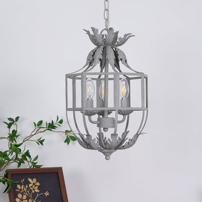 French Country Birdcage Chandelier