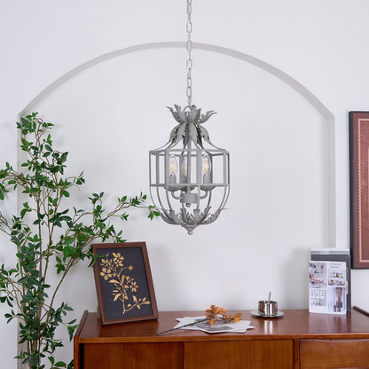 French Country Birdcage Chandelier