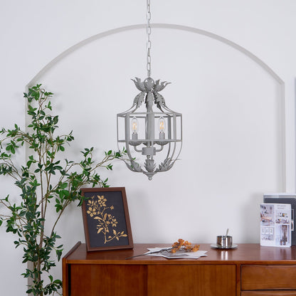 French Country Birdcage Chandelier