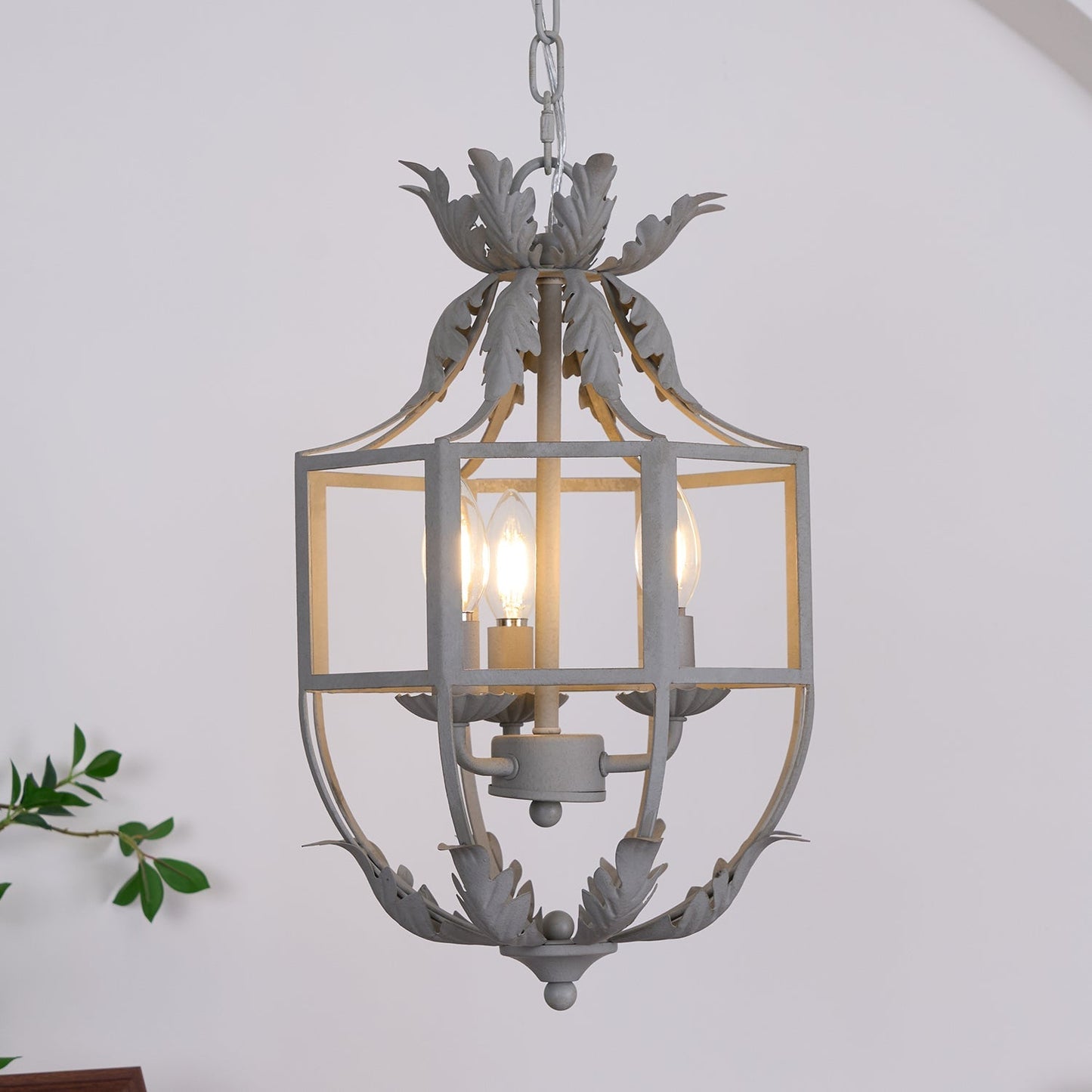 French Country Birdcage Chandelier