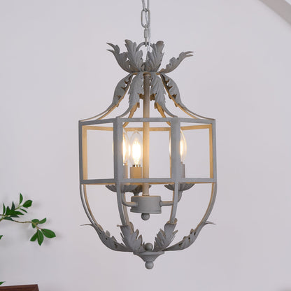 French Country Birdcage Chandelier