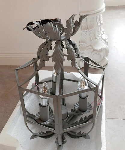 French Country Birdcage Chandelier