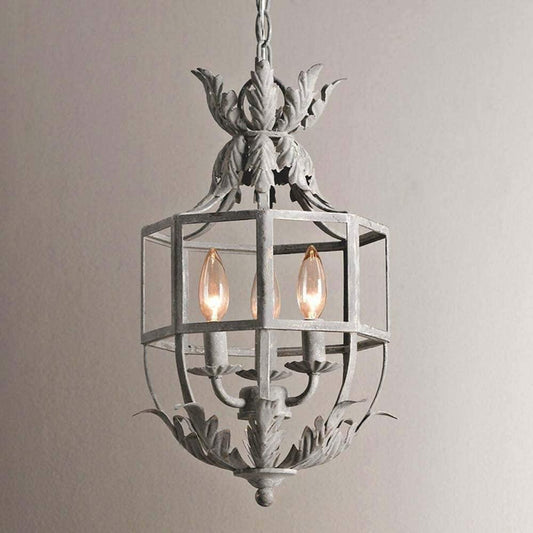 French Country Birdcage Chandelier