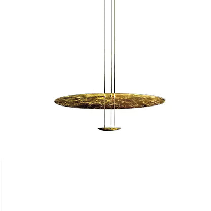 Italian Gold Leaf Chandelier