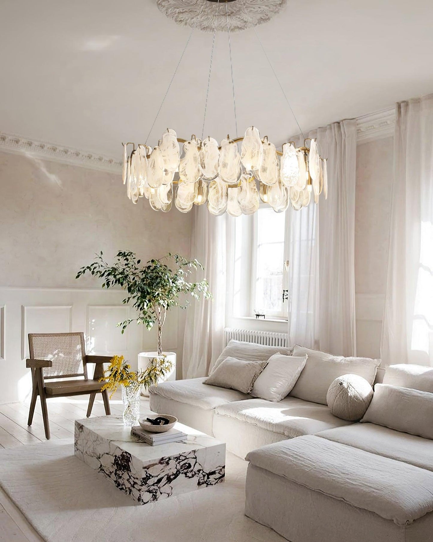 Cloud Glass Chandelier