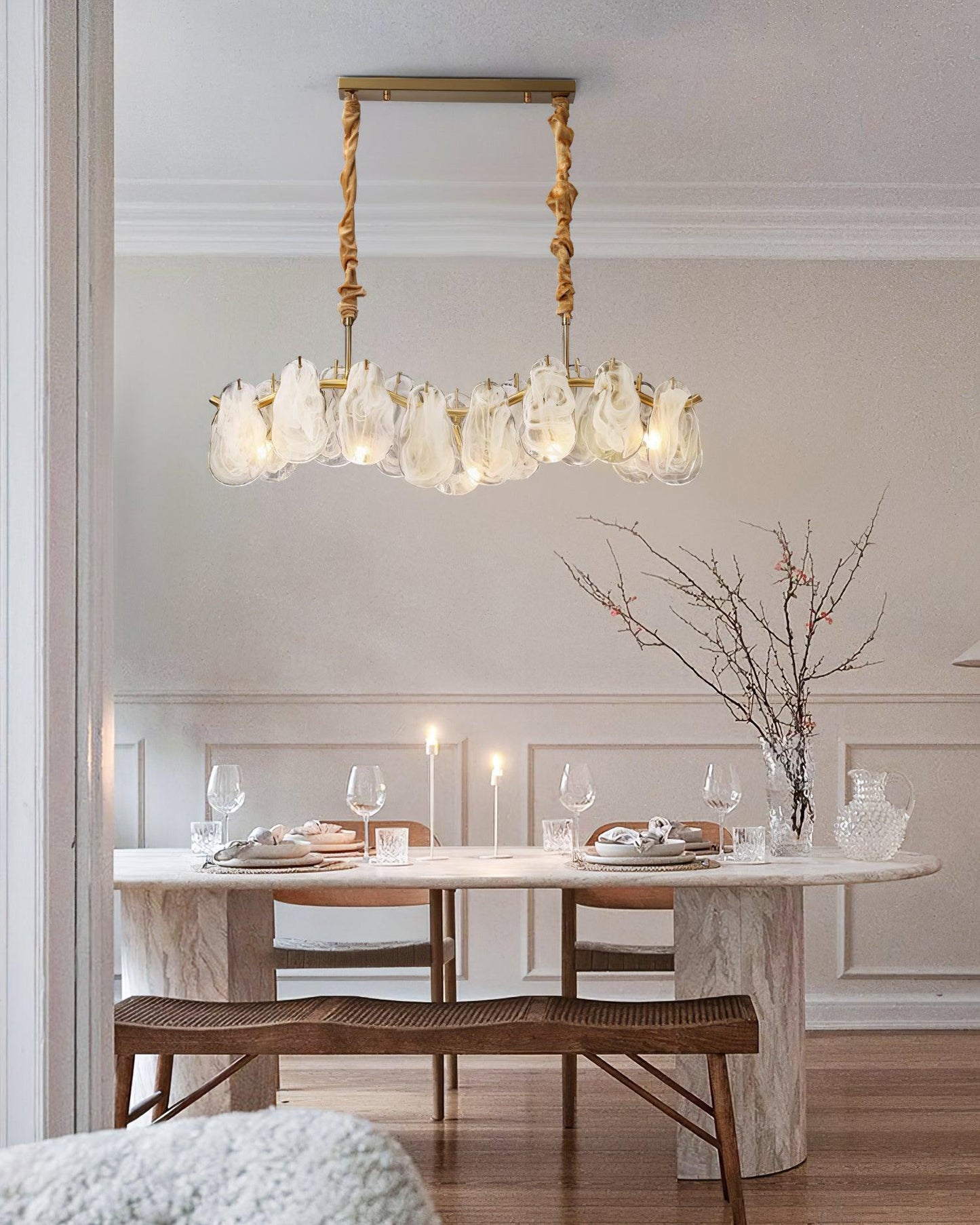 Cloud Glass Chandelier