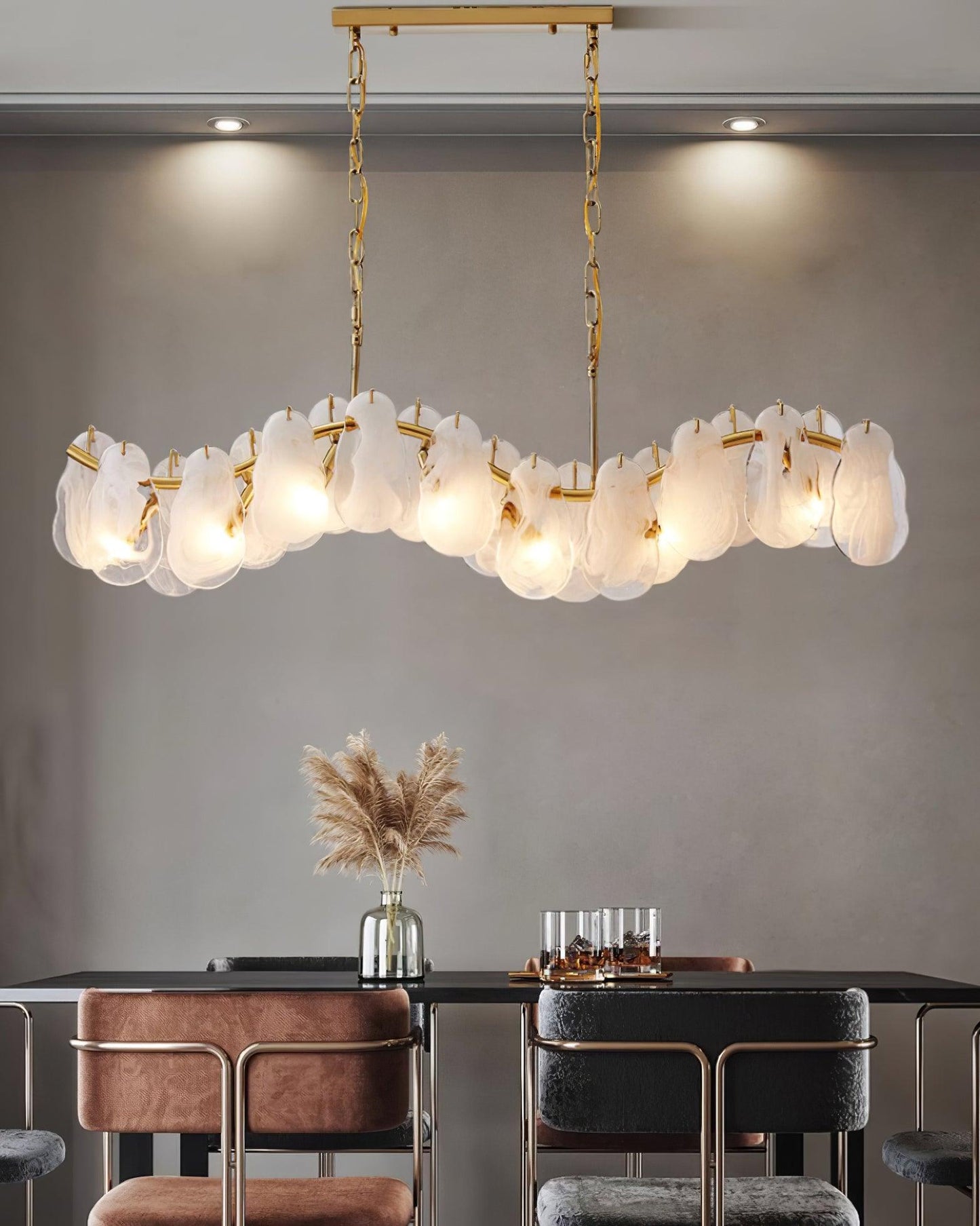 Cloud Glass Chandelier