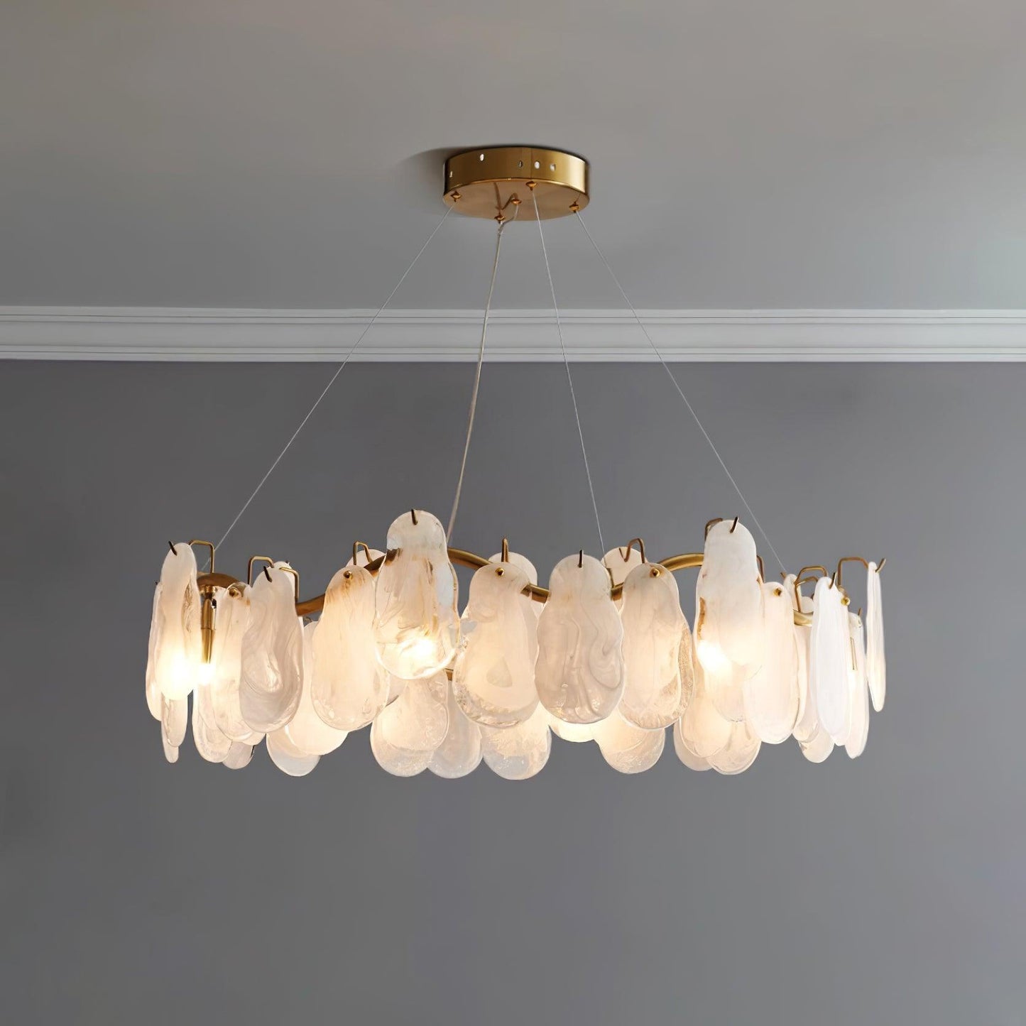 Cloud Glass Chandelier