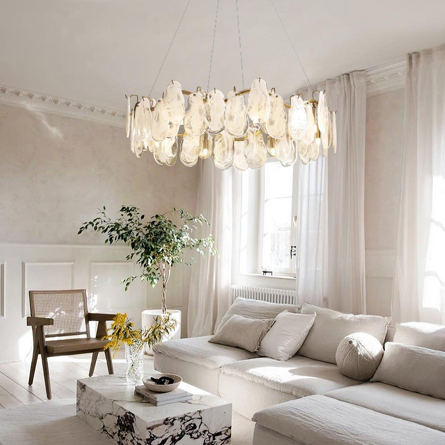 Cloud Glass Chandelier
