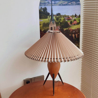 Zen-Inspired Pleated Umbrella Lamp