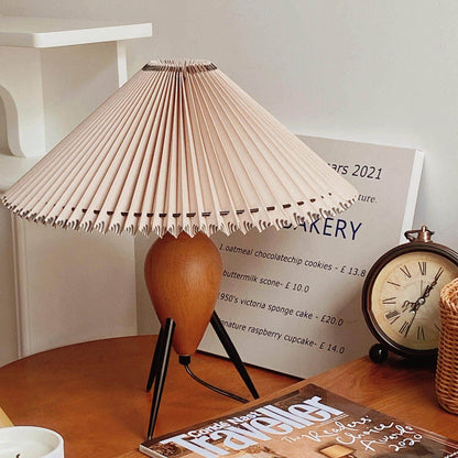 Zen-Inspired Pleated Umbrella Lamp