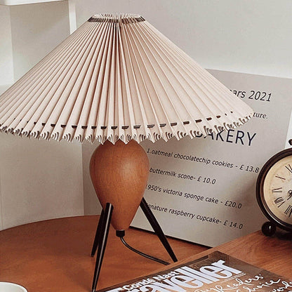 Zen-Inspired Pleated Umbrella Lamp