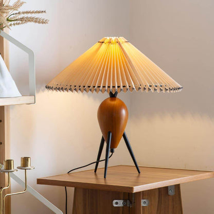 Zen-Inspired Pleated Umbrella Lamp