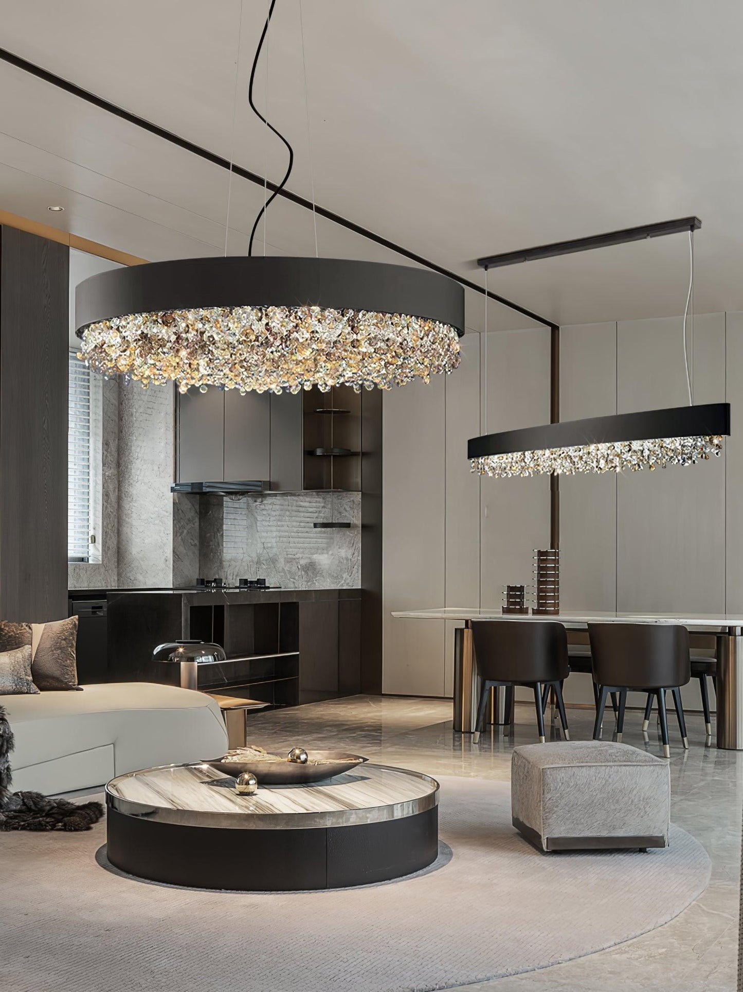 Modern Luxury Crystal Chandelier