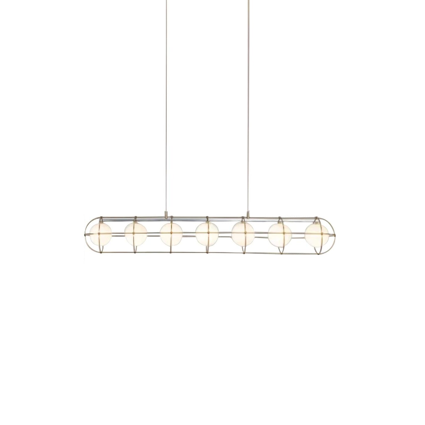 Minimalist Titanium Chandelier