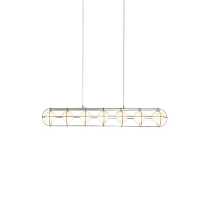 Minimalist Titanium Chandelier