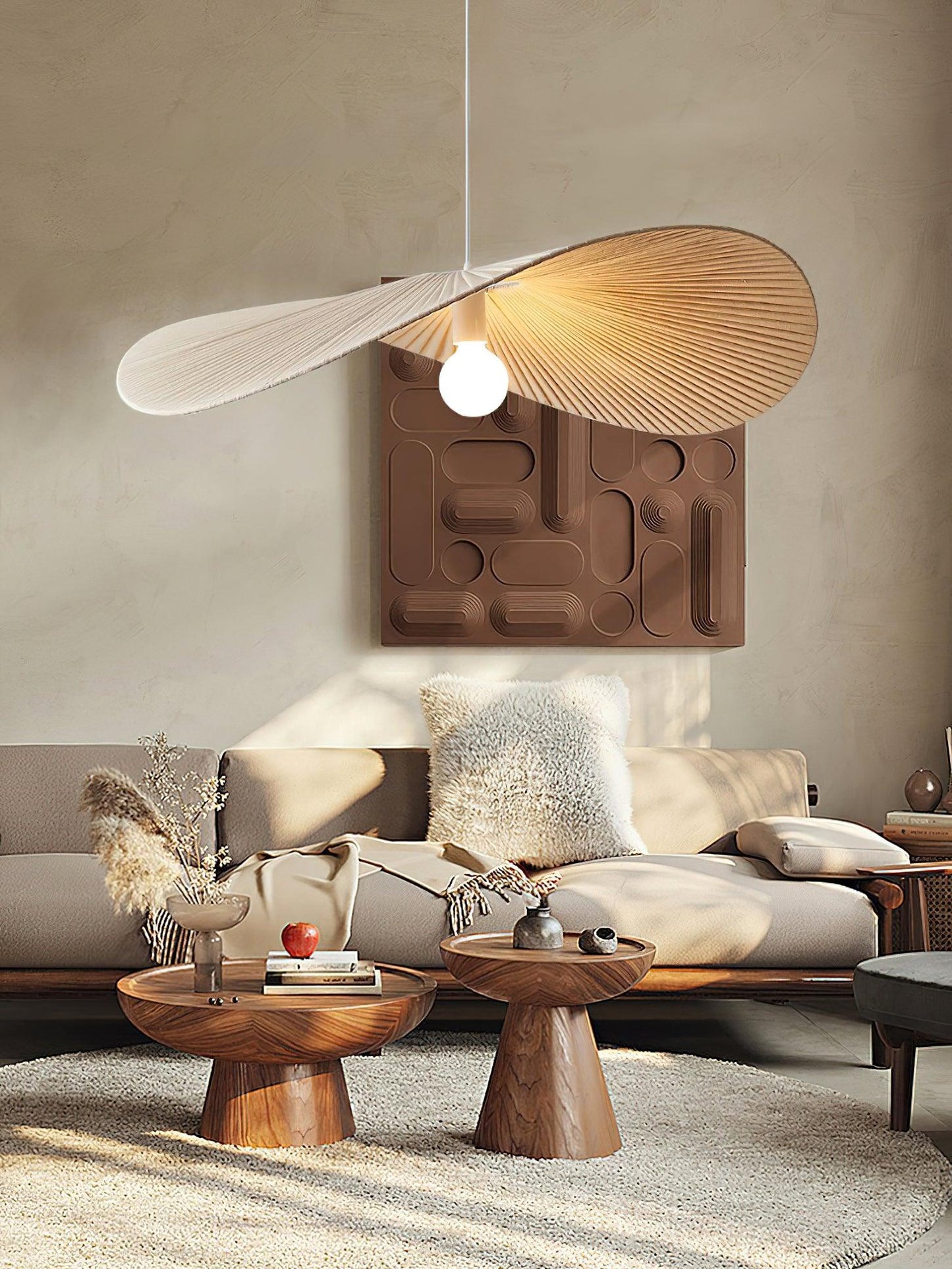 Chinese Bamboo Zen Chandelier