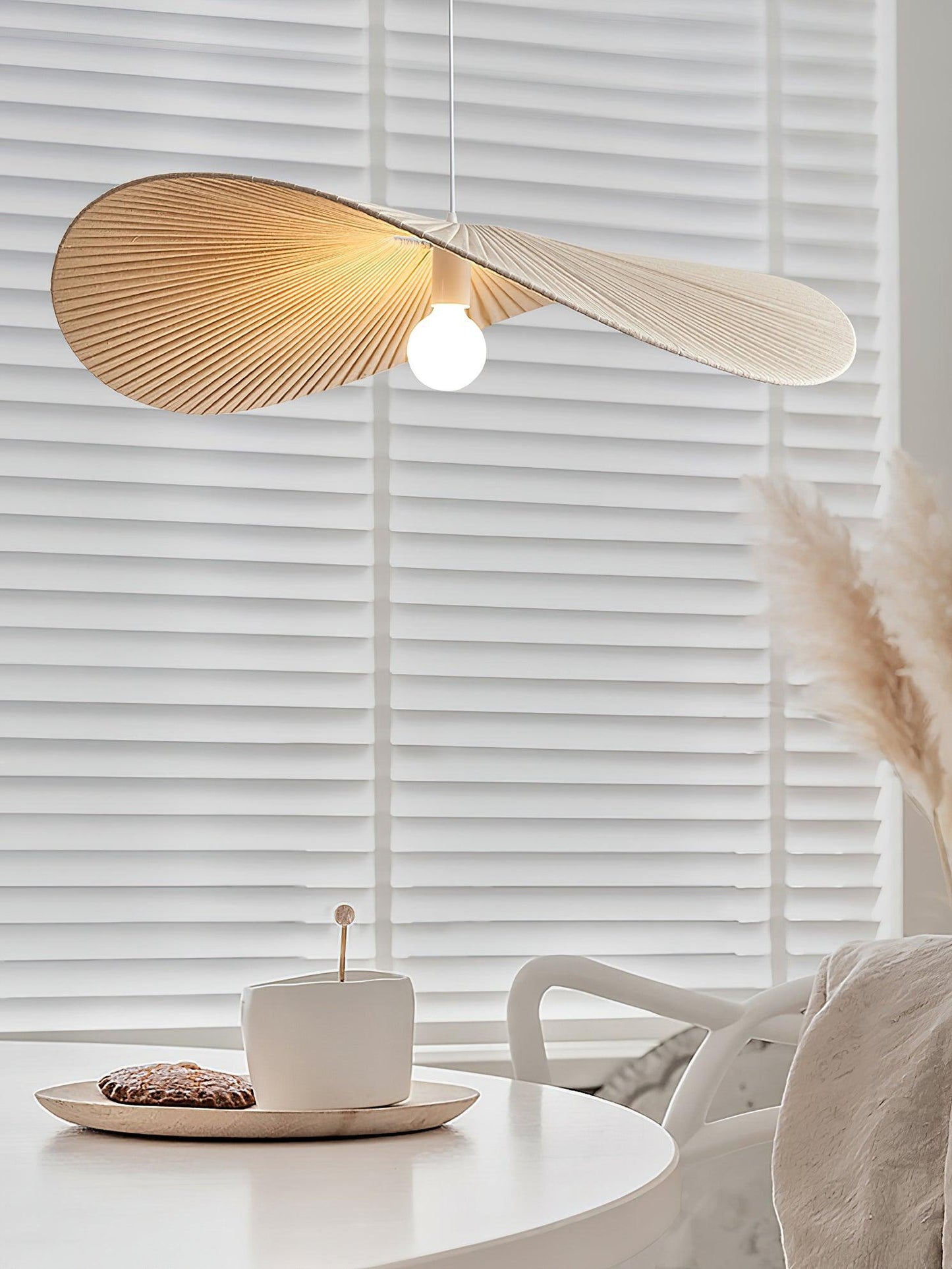 Chinese Bamboo Zen Chandelier