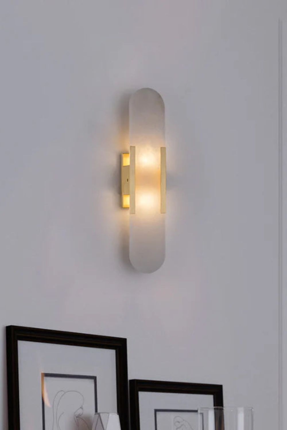 Modern Melange Elongated Sconce