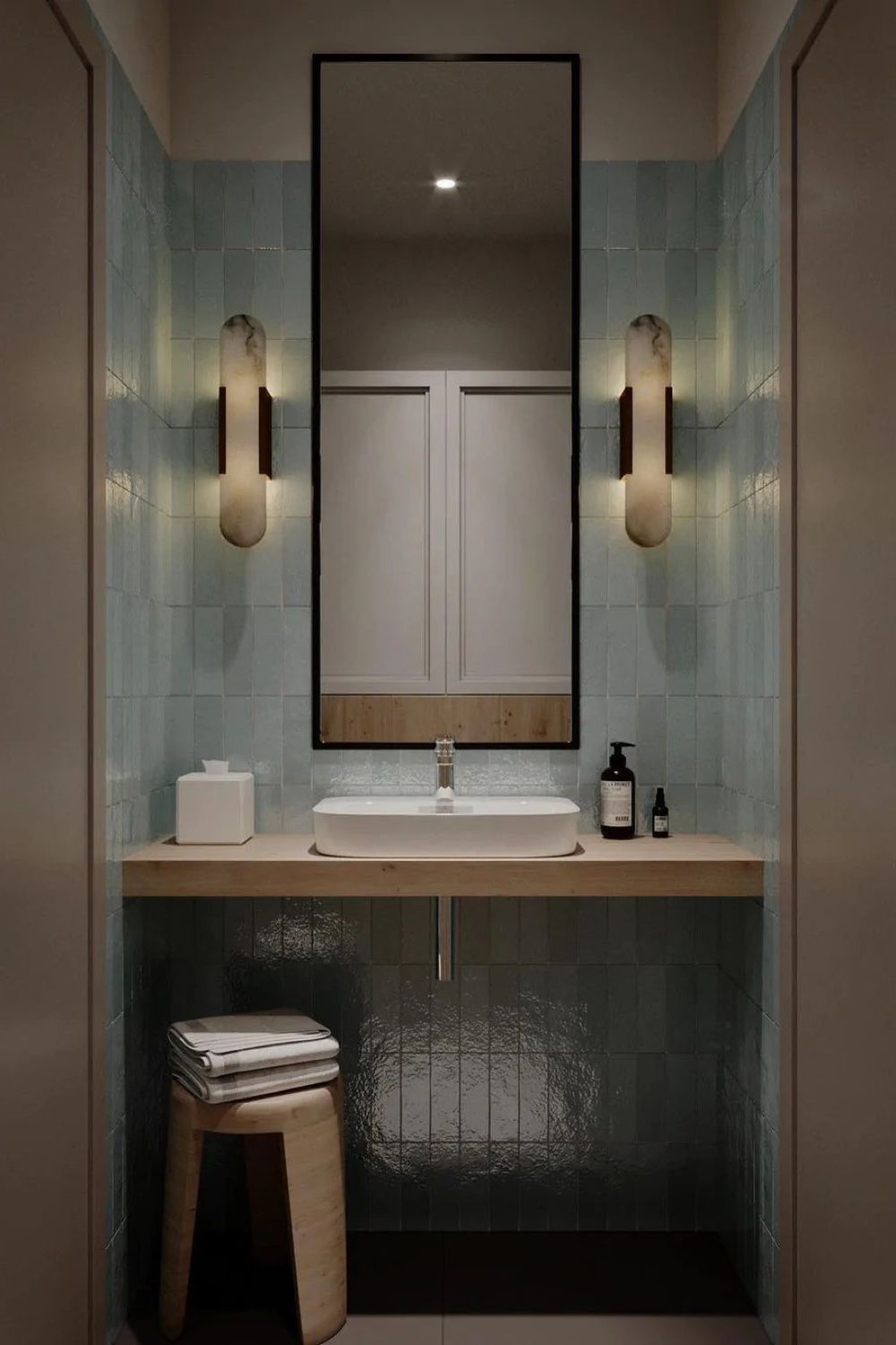 Modern Melange Elongated Sconce