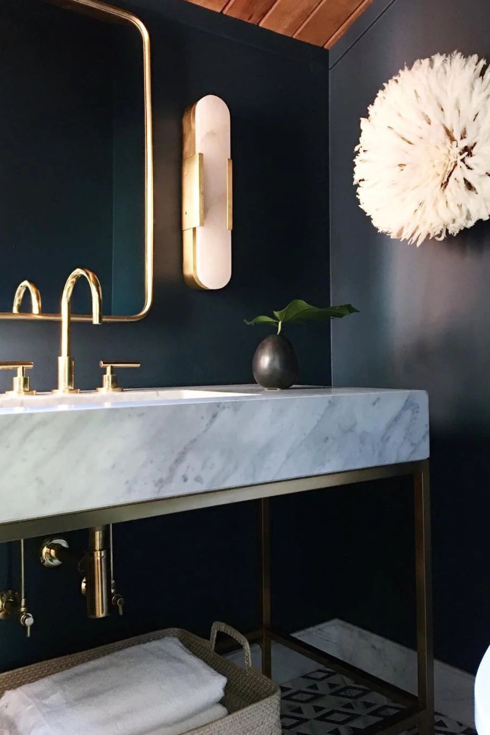 Modern Melange Elongated Sconce