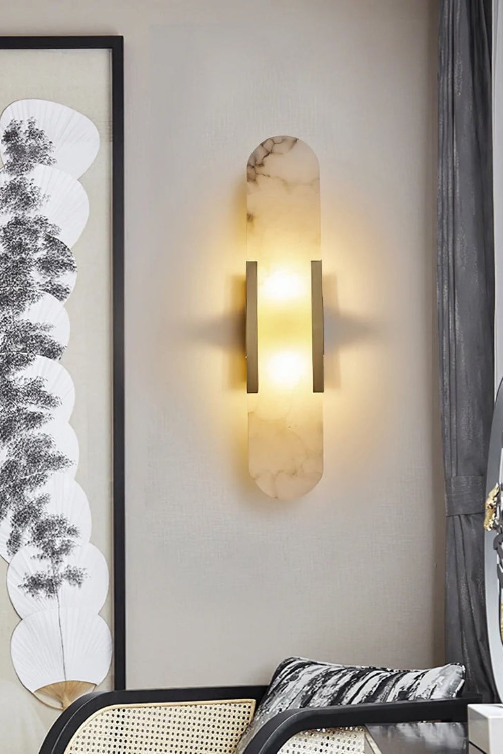 Modern Melange Elongated Sconce