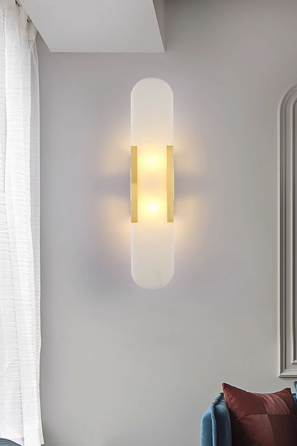Modern Melange Elongated Sconce