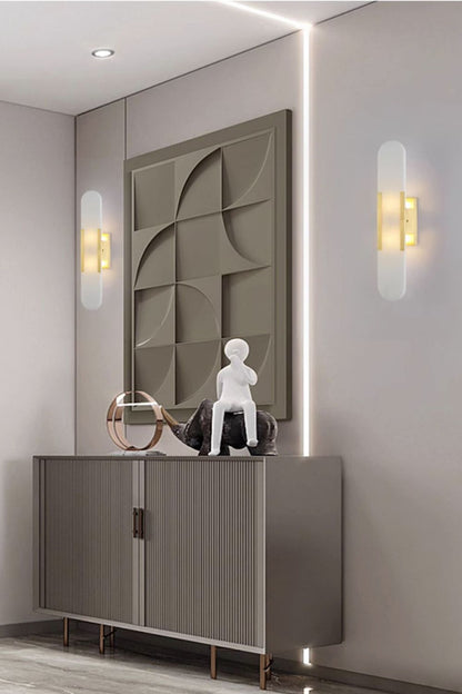 Modern Melange Elongated Sconce