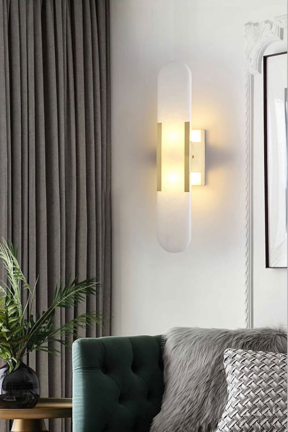 Modern Melange Elongated Sconce