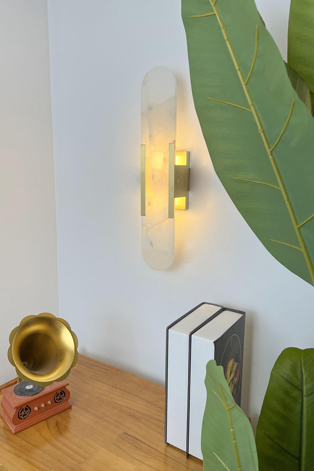 Modern Melange Elongated Sconce