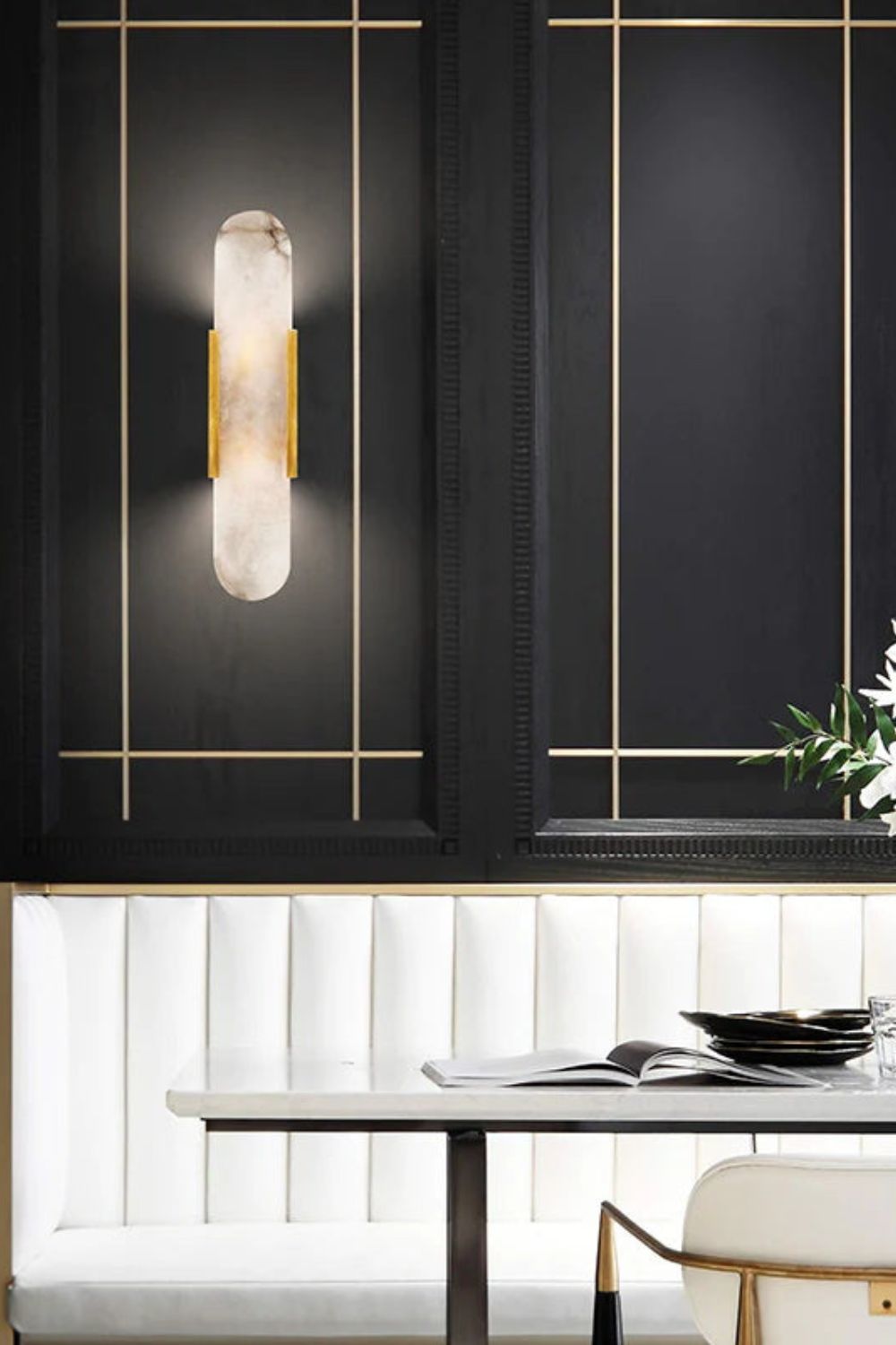 Modern Melange Elongated Sconce