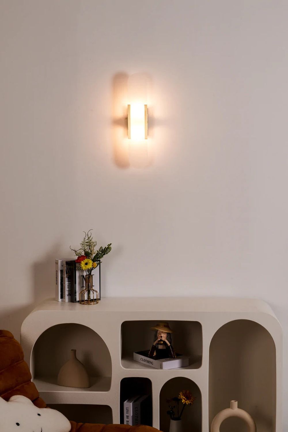 Modern Melange Elongated Sconce