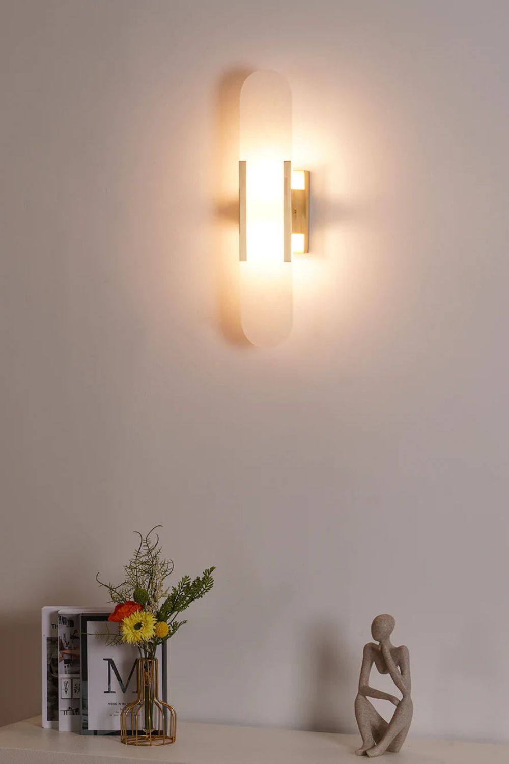Modern Melange Elongated Sconce