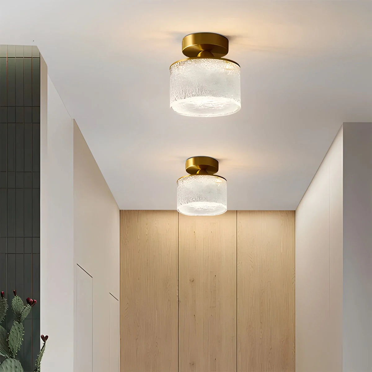 Modern Crystal Cup Ceiling Lamp