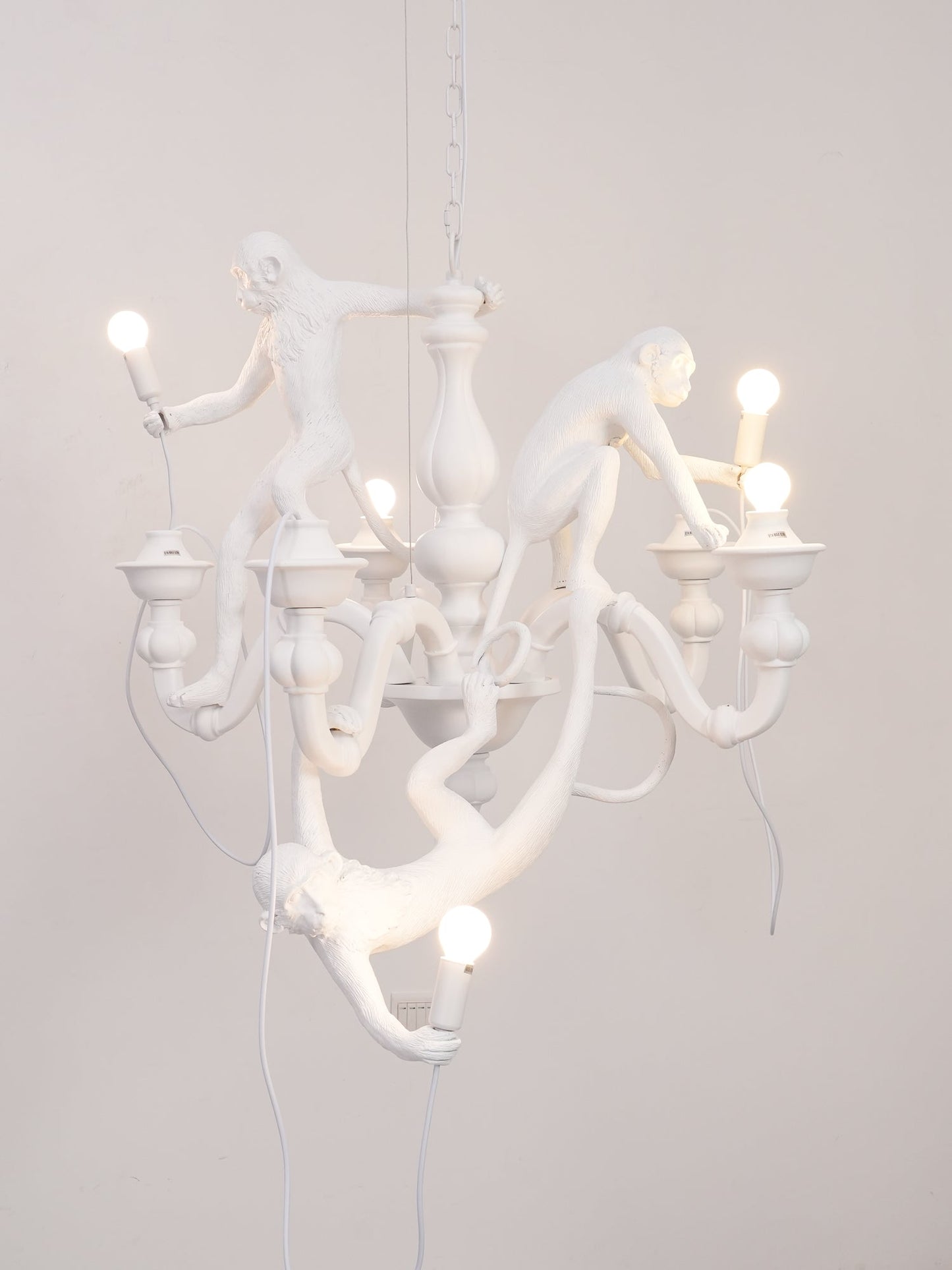 Playful Monkey Chandelier