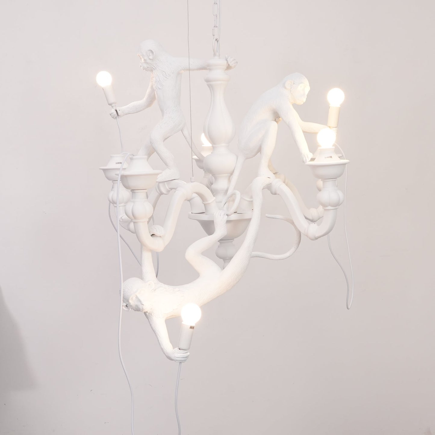 Playful Monkey Chandelier
