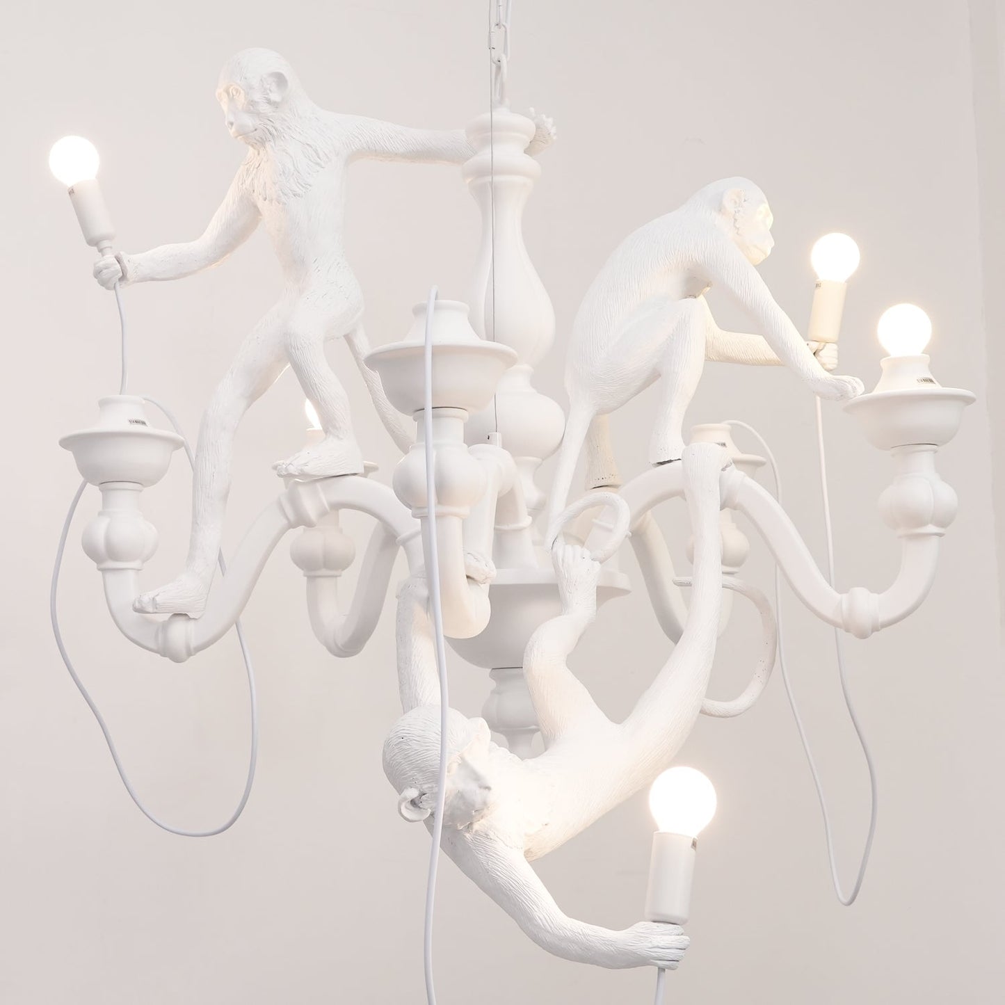 Playful Monkey Chandelier