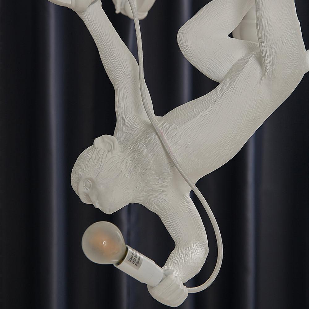 Playful Monkey Chandelier