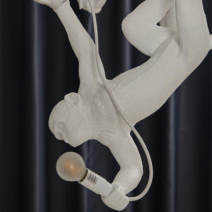 Playful Monkey Chandelier
