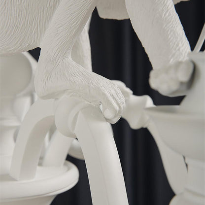 Playful Monkey Chandelier