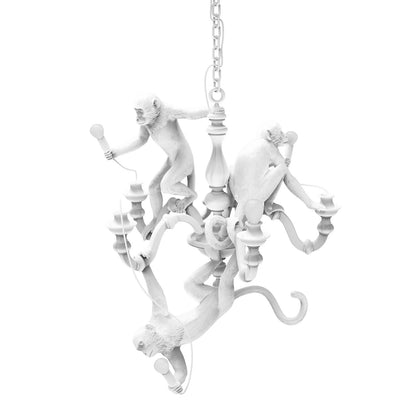 Playful Monkey Chandelier