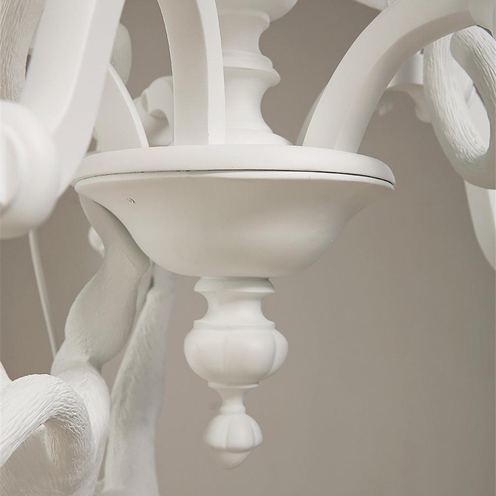 Playful Monkey Chandelier