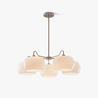 Persimmon Electrolytic Chandelier