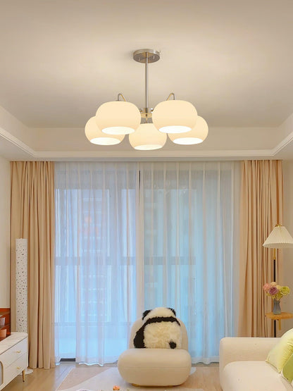 Persimmon Electrolytic Chandelier