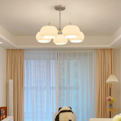 Persimmon Electrolytic Chandelier