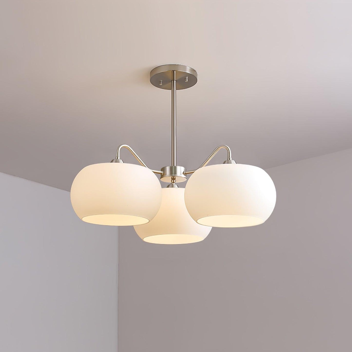 Persimmon Electrolytic Chandelier