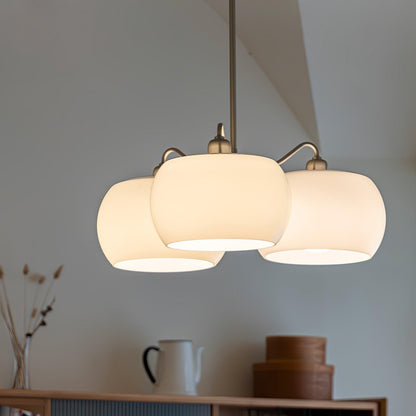 Persimmon Electrolytic Chandelier